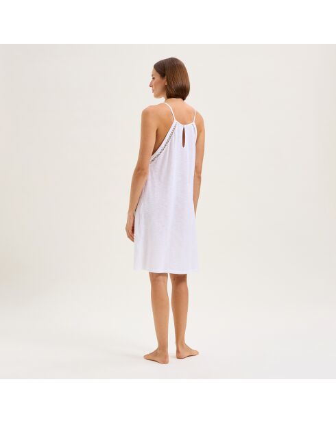Nuisette en coton Mathilde blanche