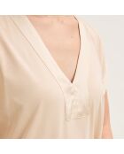 Pyjama en coton Romane dune