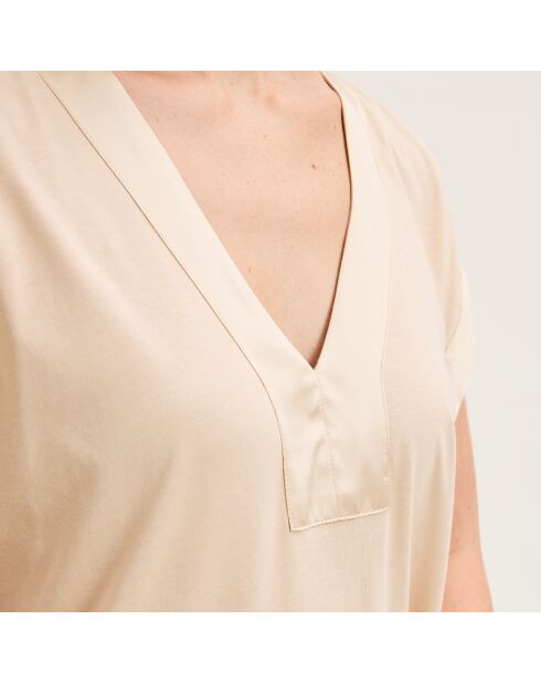 Pyjama en coton Romane dune