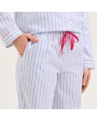 Pyjama en coton Essentir bleu