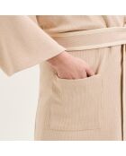 Kimono en coton Emma dune