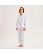Pyjama en coton Essentiu blanc