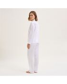 Pyjama en coton Essentiu blanc