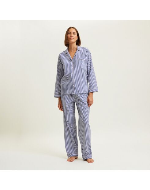 Pyjama en coton Essentir outremer
