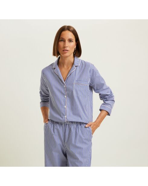 Pyjama en coton Essentir outremer