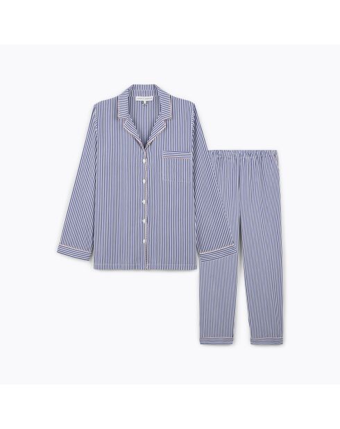 Pyjama en coton Essentir outremer