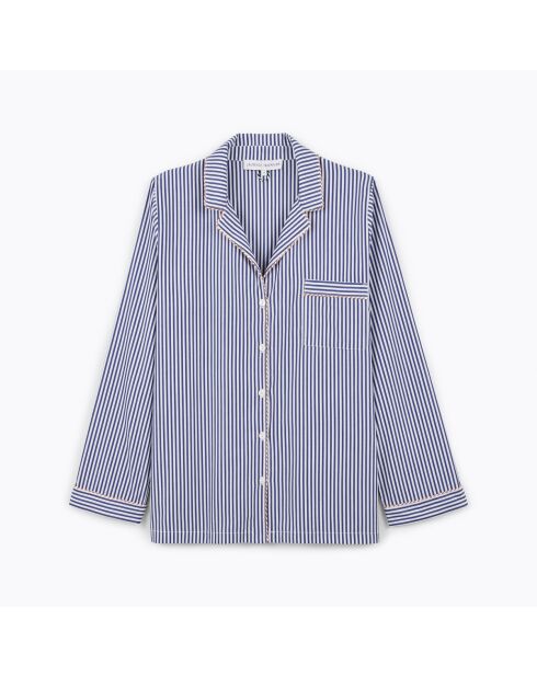 Pyjama en coton Essentir outremer