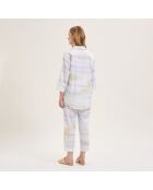 Pyjama en coton Horizons blanc