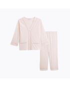 Pyjama en coton Eleonore pétale
