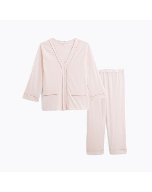 Pyjama en coton Eleonore pétale