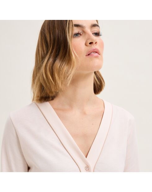 Pyjama en coton Eleonore pétale