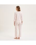 Pyjama en coton Eleonore pétale