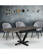 Table Newick bois vintage - 90/180x90x75 cm