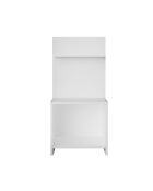 Table de chevet wasat blanche - 44.5x39.8x90 cm