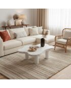 Mesita Lagoon Cloud efecto terrazo - 100x69x39,5 cm