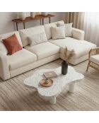 Mesita Lagoon Cloud efecto terrazo - 100x69x39,5 cm