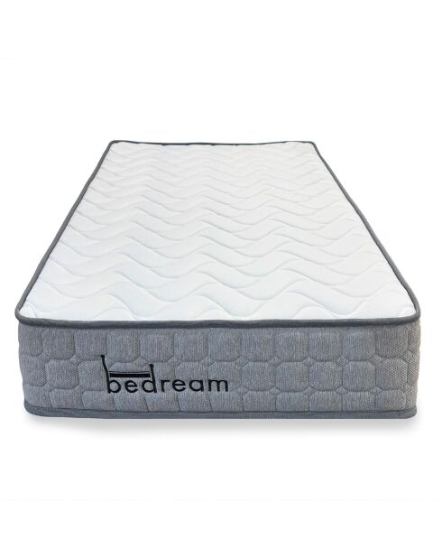 Matelas à ressorts ensachés 23cm bedream accueil moelleux et soutien ferme - 90x190x23 cm