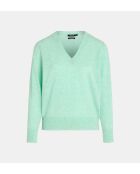 Jersey de cachemir Zocon verde pastel