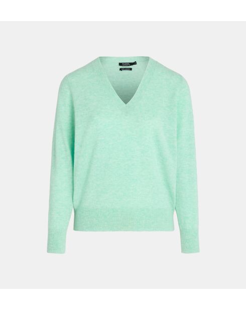 Jersey de cachemir Zocon verde pastel