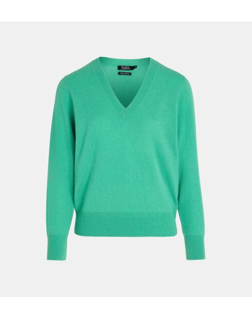 Jersey Zocon de cachemir verde menta