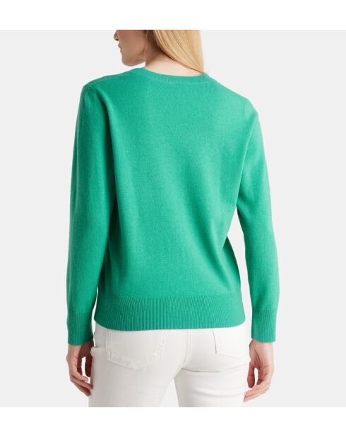 Jersey Zocon de cachemir verde menta