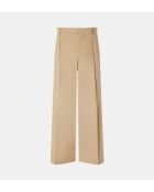 Pantaloni larghi Devy beige scuro
