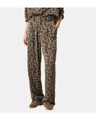 Fluidhose Bloy in Khaki/Blau