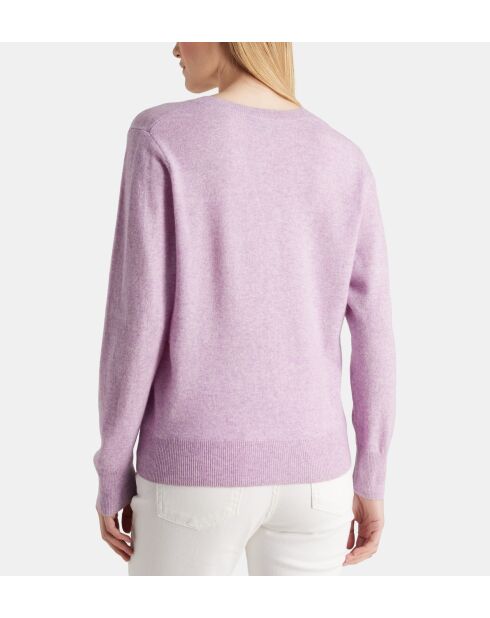 Lichtpaarse trui van kasjmier van Zocon