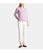Lichtpaarse trui van kasjmier van Zocon