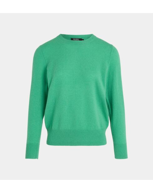 Jersey recto de cachemir verde menta Zabri