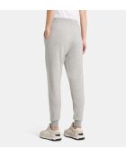 Lichtgrijze joggingbroek van wol en kasjmier van Dancois