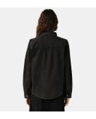 Schwarze Jeansbluse Bilena