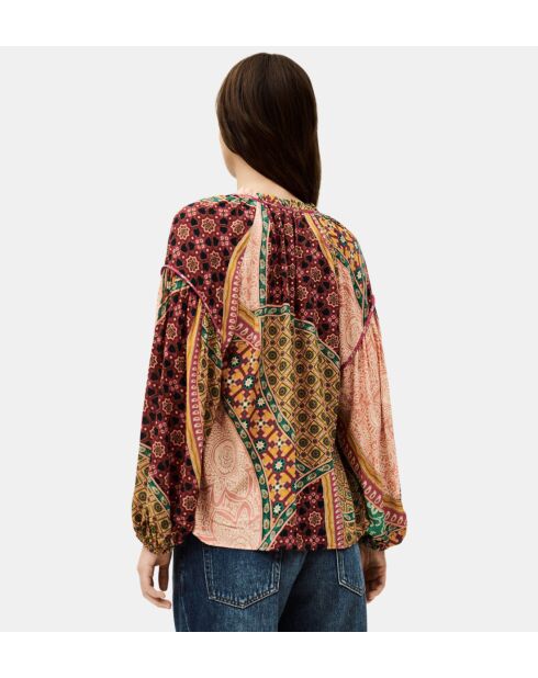 Losse blouse van Faith met veelkleurige bloemenprint