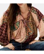 Losse blouse van Faith met veelkleurige bloemenprint