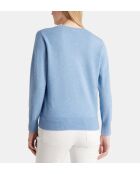 Zocon blauer Jeans-Cashmere-Pullover
