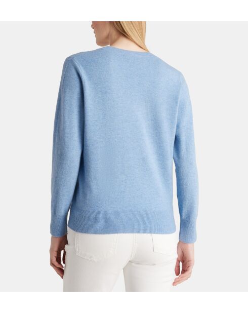 Zocon blauer Jeans-Cashmere-Pullover