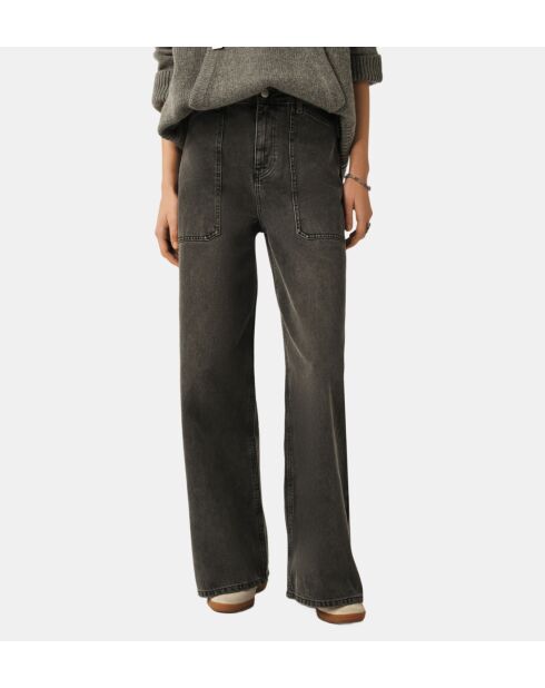 Zwarte losse jeans van Dellou