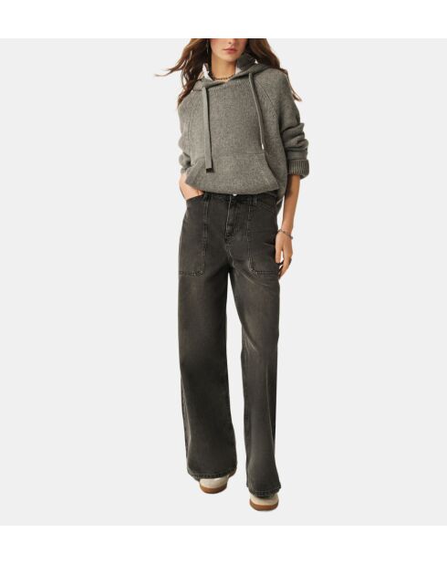 Zwarte losse jeans van Dellou