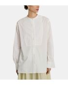 Lockeres weißes Baumwollhemd Dori