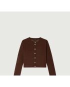 T-Shirt Barbara aus Mahagoni