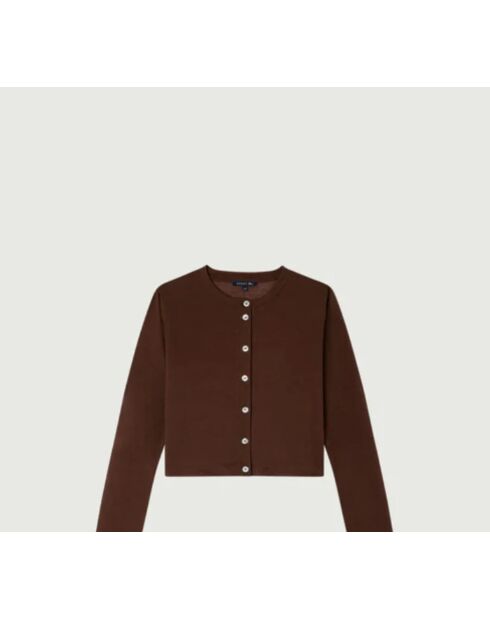 T-Shirt Barbara aus Mahagoni