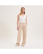 Pantalon en coton Emma dune
