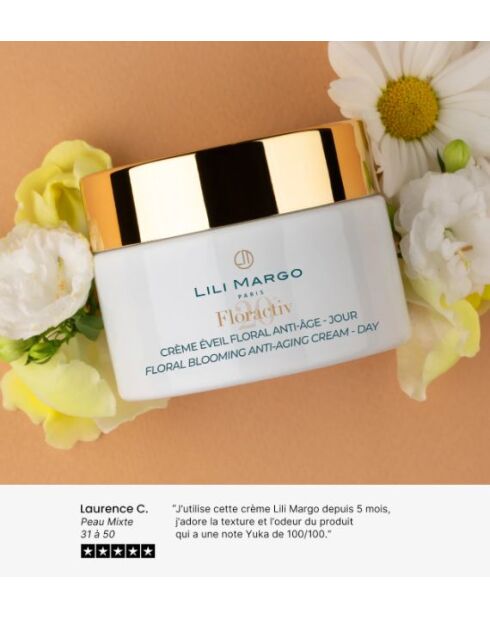 Bloemenontwakende crème tegen veroudering - dag - 50 ml