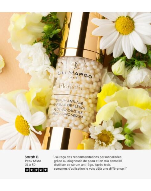 Sérum antiedad en cápsula floral - 30 ml
