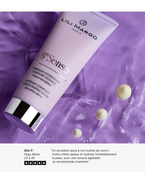 Intens comfortabel hydraterend masker - gevoelige huid - 75 ml