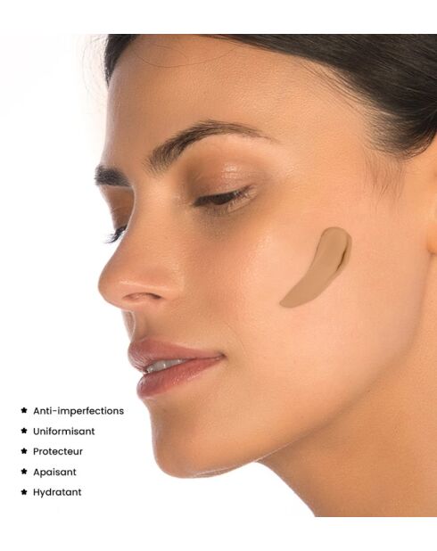 Natuurlijke getinte verzorging tegen puistjes, halfschaduw - 50 ml