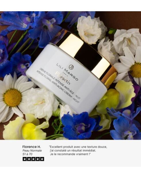 Intensive Blumencreme Anti-Aging - Nacht - 50 ml