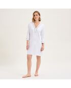 Camisón blanco de algodón Eleonore