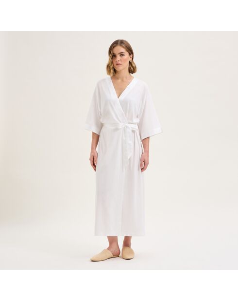 Kimono en coton Romane écru