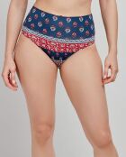 Culotte de bikini multiposition multicolore